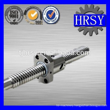 Precision 40mm ball lead screw with flange nut for CNC machine